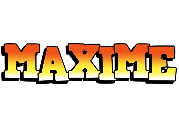 Maxime sunset logo