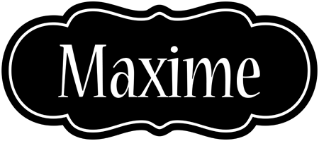 Maxime welcome logo