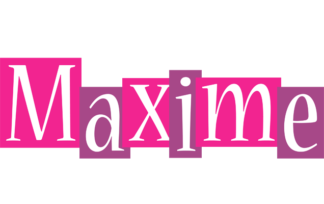Maxime whine logo