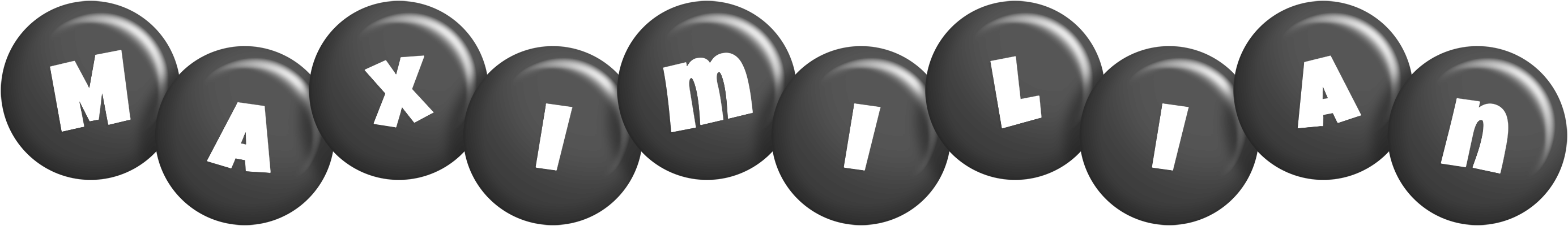 Maximilian candy-black logo