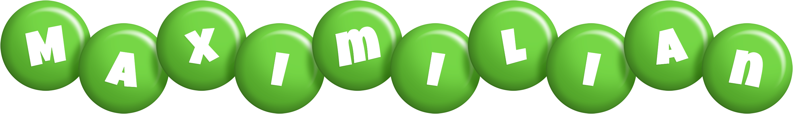 Maximilian candy-green logo