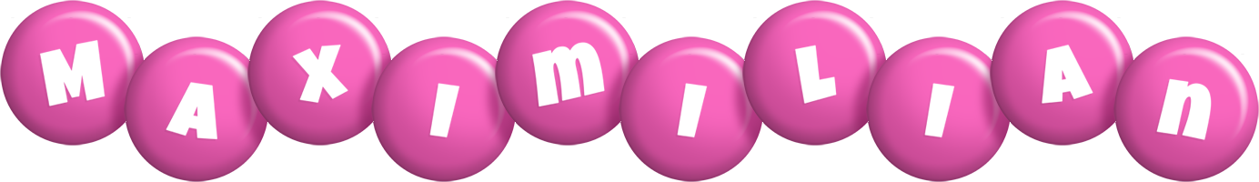 Maximilian candy-pink logo