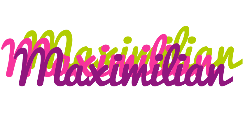 Maximilian flowers logo