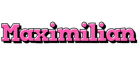 Maximilian girlish logo