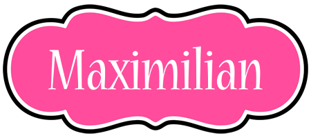 Maximilian invitation logo