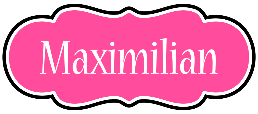Maximilian invitation logo