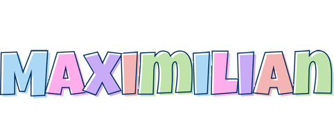 Maximilian pastel logo