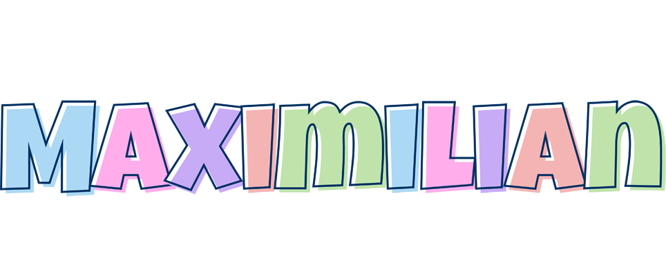 Maximilian pastel logo
