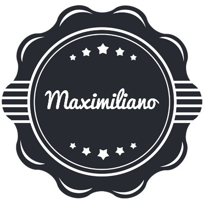 Maximiliano badge logo