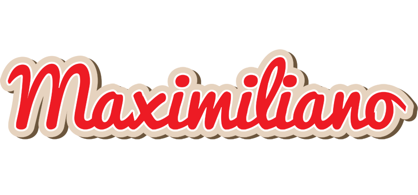 Maximiliano chocolate logo
