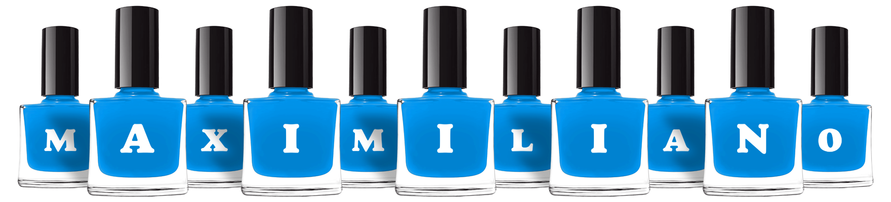 Maximiliano glossy logo