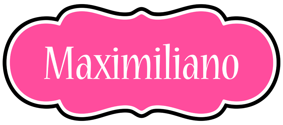 Maximiliano invitation logo