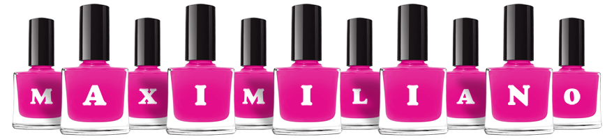 Maximiliano nails logo