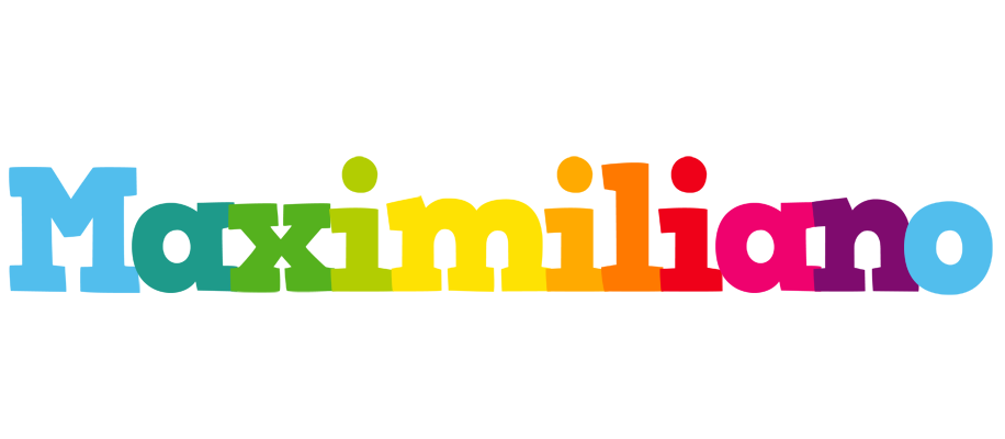 Maximiliano rainbows logo
