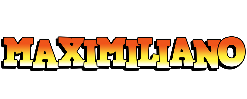 Maximiliano sunset logo