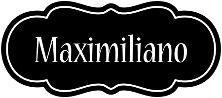 Maximiliano welcome logo