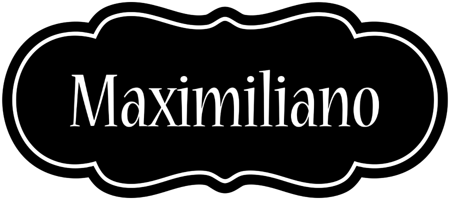 Maximiliano welcome logo