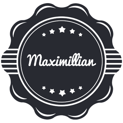 Maximillian badge logo