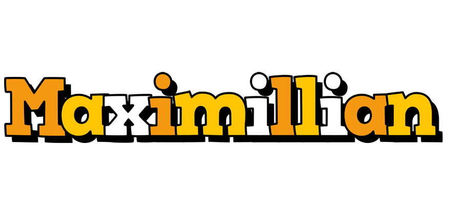 Maximillian cartoon logo