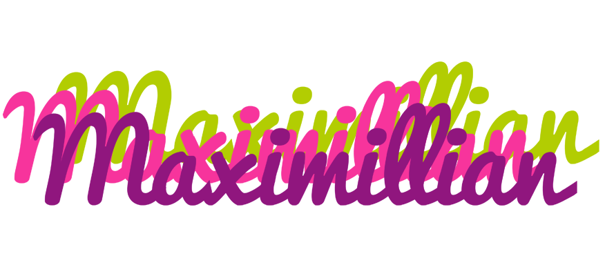Maximillian flowers logo
