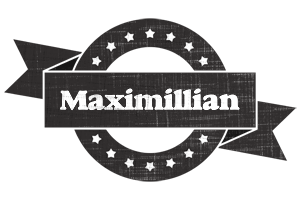 Maximillian grunge logo