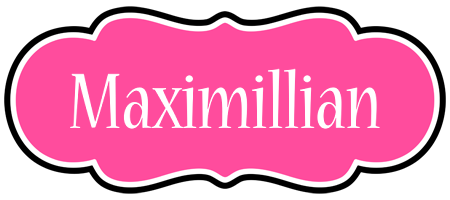 Maximillian invitation logo