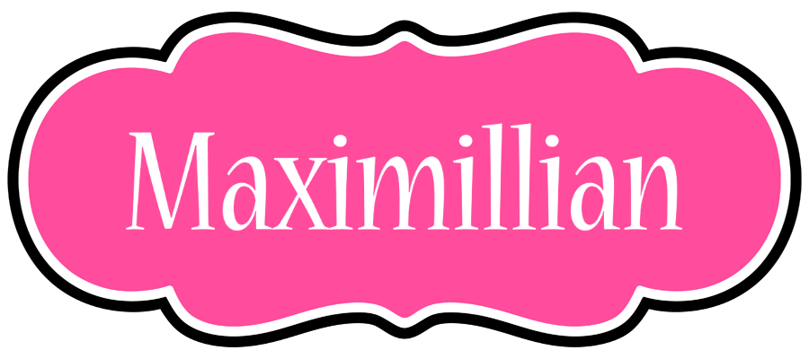 Maximillian invitation logo