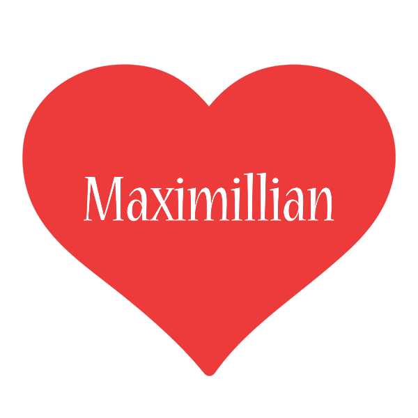 Maximillian love logo