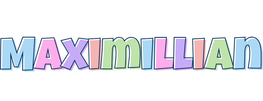 Maximillian pastel logo