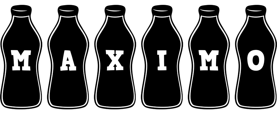 Maximo bottle logo