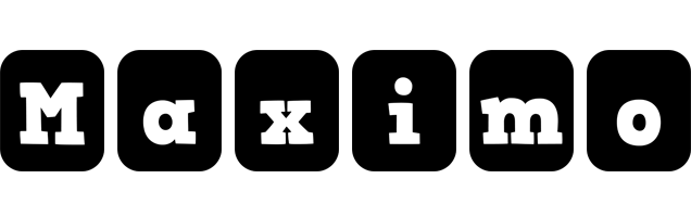 Maximo box logo