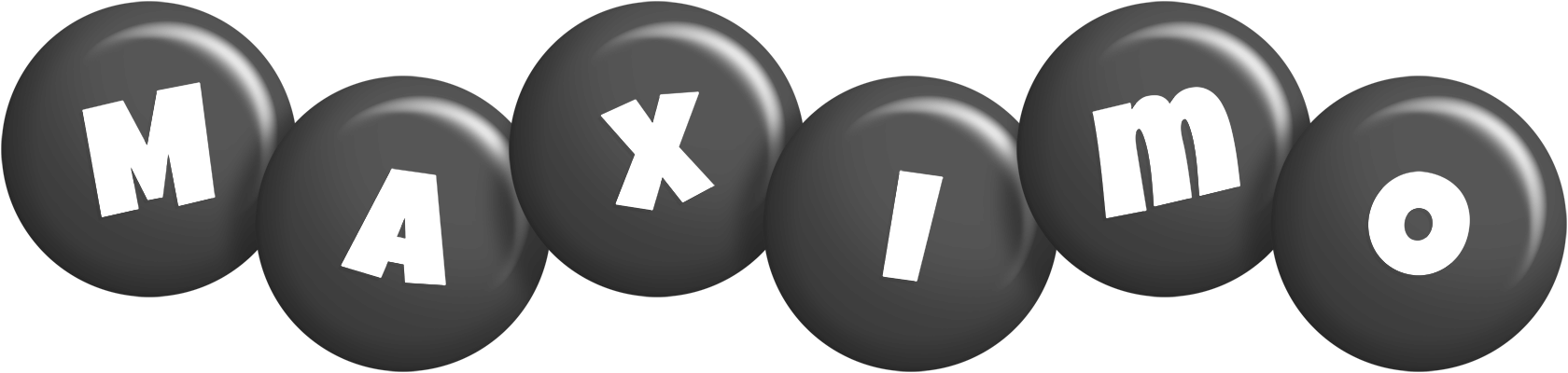 Maximo candy-black logo