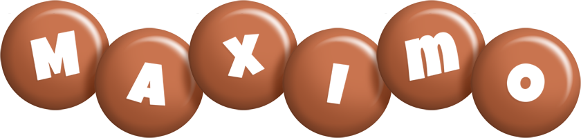 Maximo candy-brown logo