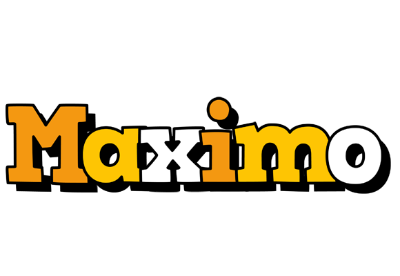 Maximo cartoon logo