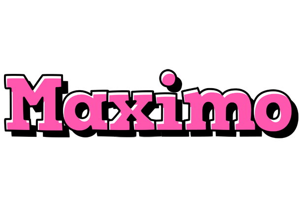 Maximo girlish logo