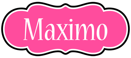 Maximo invitation logo