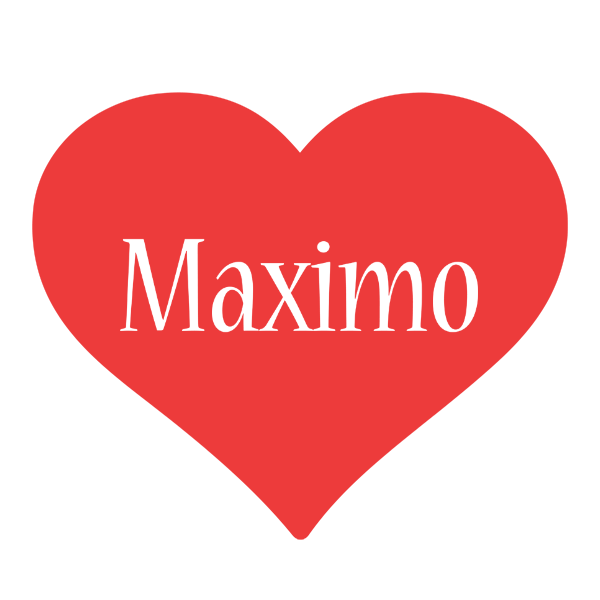 Maximo love logo