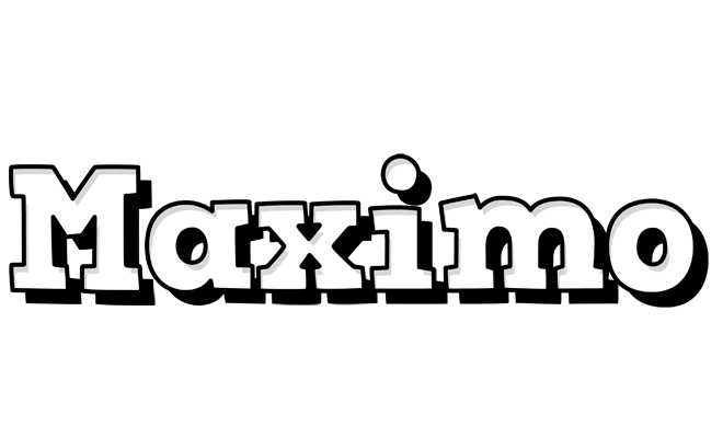 Maximo snowing logo