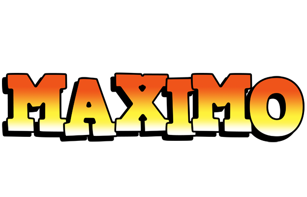 Maximo sunset logo