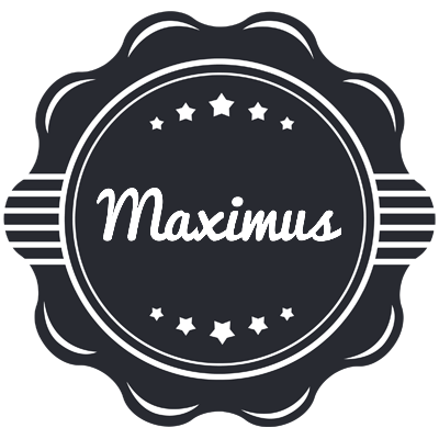 Maximus badge logo