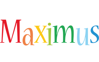 Maximus birthday logo