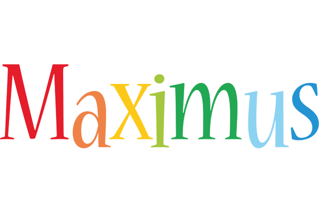 Maximus birthday logo