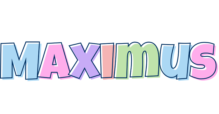 Maximus pastel logo