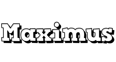 Maximus snowing logo