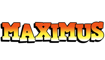 Maximus sunset logo