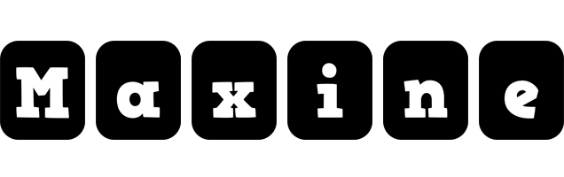 Maxine box logo