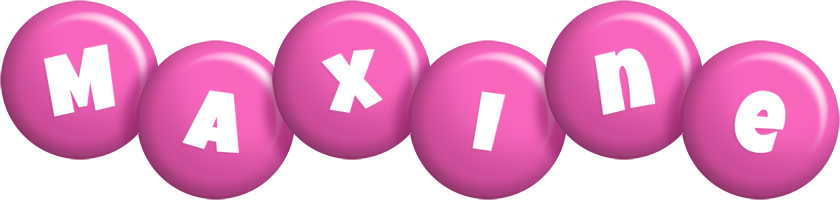 Maxine candy-pink logo