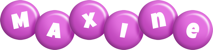 Maxine candy-purple logo