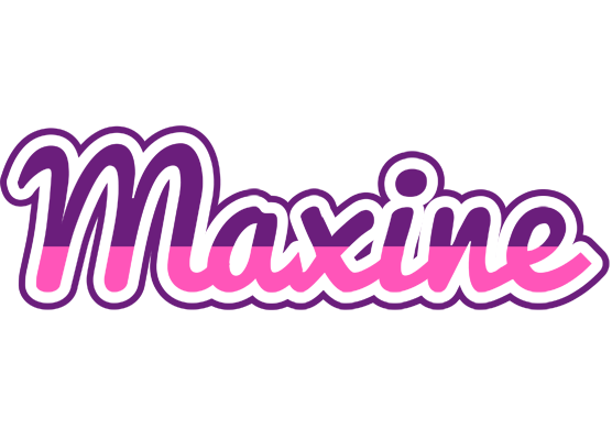 Maxine cheerful logo