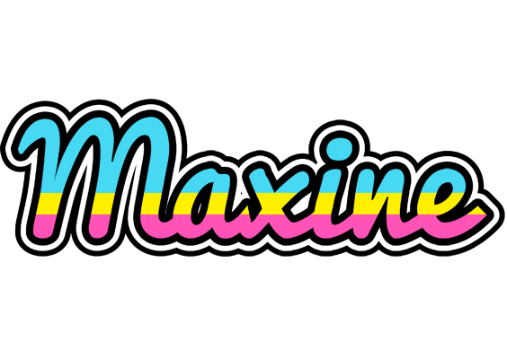 Maxine circus logo